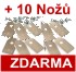 ZDARMA 10 nožů