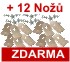 ZDARMA 12 nožů