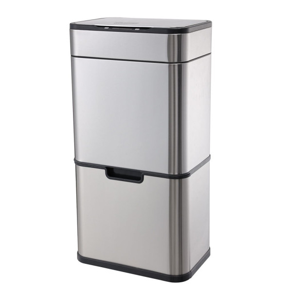 Tříděný bezdotykový koš ELEGANT 60l (1)