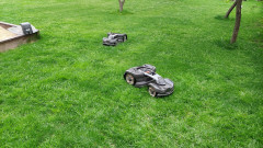 Strojní instalace u nás zakoupené robotické sekačky (3)
