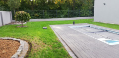 Strojní instalace u nás zakoupené robotické sekačky (16)