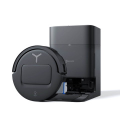 Ecovacs Deebot T80 Omni Black - robotický vysavač s mycím válcem, laserovou navigací a čistící stanicí