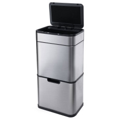 Tříděný bezdotykový koš ELEGANT 60l (2)