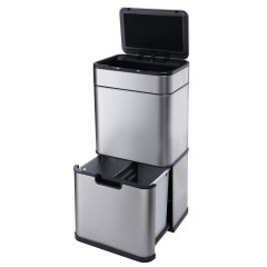 Tříděný bezdotykový koš ELEGANT 60l (3)