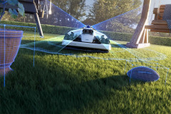 LUBA 3 AWD 3000 LIDAR robotická sekačka - 3000m2, sklon až 80%, Wifi/Bluetooth/4G + Data na 3 roky ZDARMA (8)