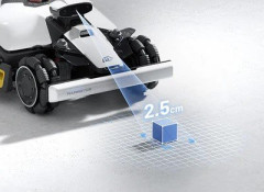 LUBA mini 2 AWD 1000 Vision+NetRTK robotická sekačka - 1000m2, sklon až 80%, Wifi/Bluetooth, + 4G- 3roky ZDARMA, + 6let iNavi ZDARMA (8)
