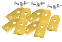 Pro Husqvarnu Sada nožů extra na Automower Husqvarna / Gardena - 9ks