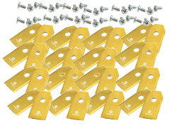 Pro Husqvarnu Sada nožů extra na Automower Husqvarna / Gardena - 30ks