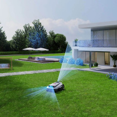 Goat A3000 LiDAR PRO WHITE robotická sekačka - 3000m2, Wifi/Bluetooth/4G-volitelně (10)