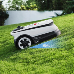 Goat A3000 LiDAR PRO WHITE robotická sekačka - 3000m2, Wifi/Bluetooth/4G-volitelně (16)