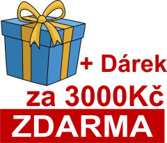 Dárek v hodnotě 3000Kč (Garáž + 24nožů ZDARMA)