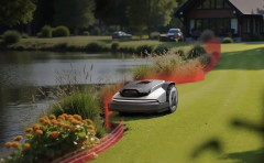 Roborock RockMow S108 robotická sekačka - do 800m2, sklon až 45%, IA mapování, vyhýbání překážkám pomocí systému vidění dvou kamer (6)
